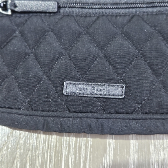 Vera Bradley Black Quilted Wristlet - Picture 2 of 6